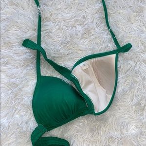 Venus Padded green bikini top